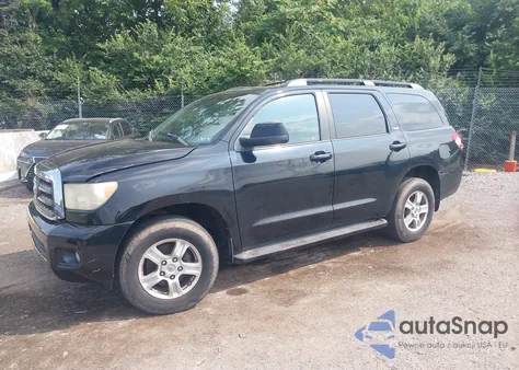 2008 Toyota Sequoia Sr5 5.7L V8 z USA, uszkodzony, nr VIN 5TDBY64A98S007349